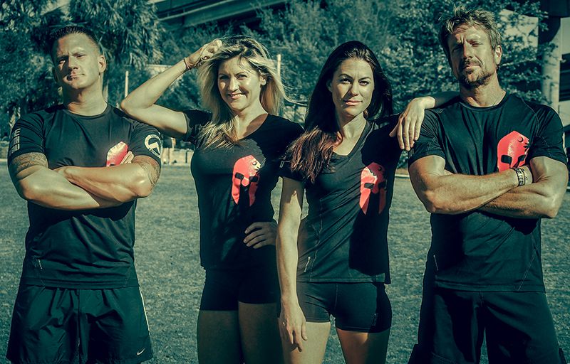 Mt. Pleasant couples Steve Siraco and Stephanie Keenan, along with Elea Faucheron and Adam Von Ins are simply . . .warriors for health. They compete as the Charleston Warriors on episode 4 of NBC's Spartan Ultimate Team Challenge